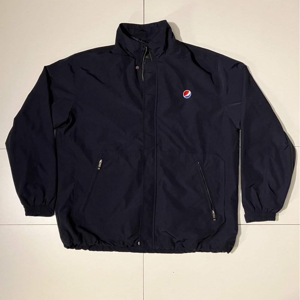 Pepsi logo embroidered North End windbreaker